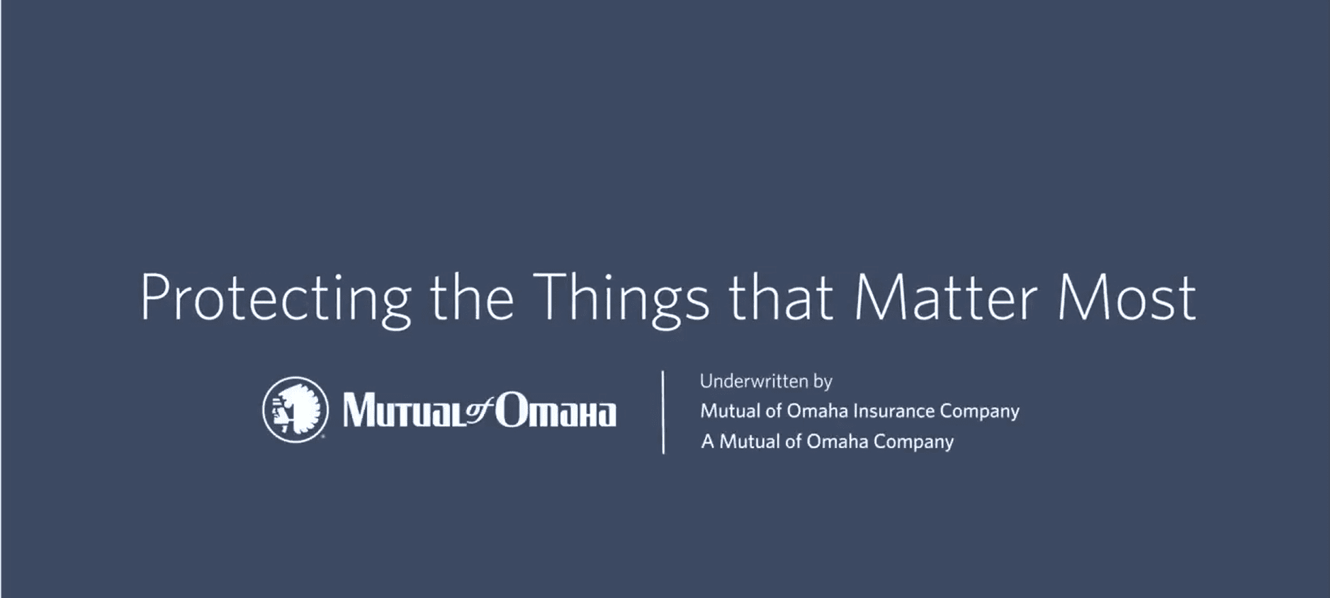 Mutual of Omaha insurance advertisement